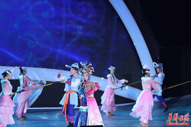 陈涓湖南常德国际旅游节表演